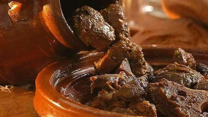 Tanjia viande