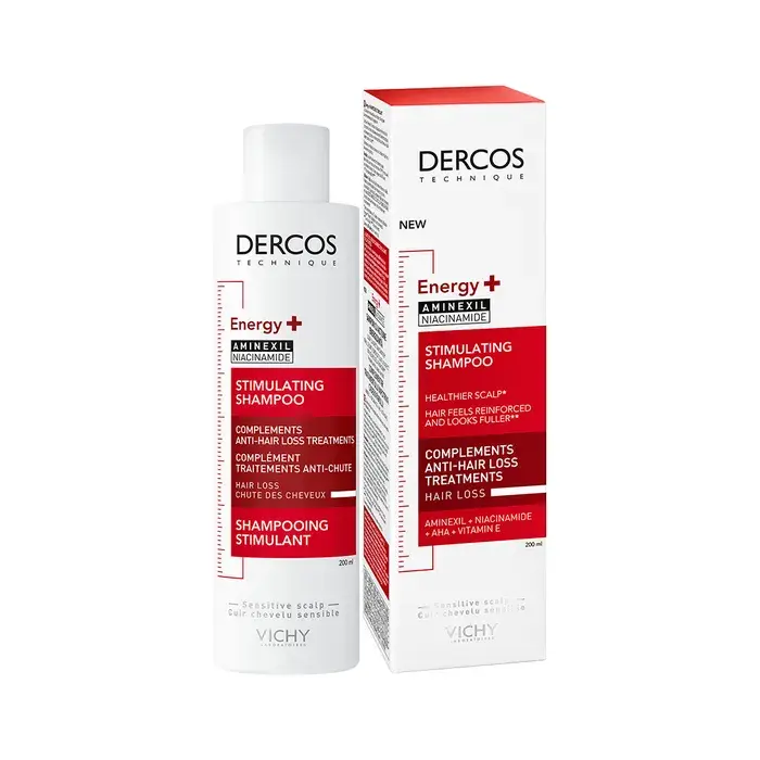 VICHY DERCOS SHAMPOOING ENERGY+ ANTI-CHUTE 200ML