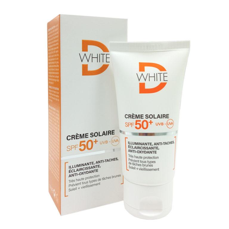 D-WHITE CRÈME SOLAIRE SPF50+ INVISIBLE 50ML