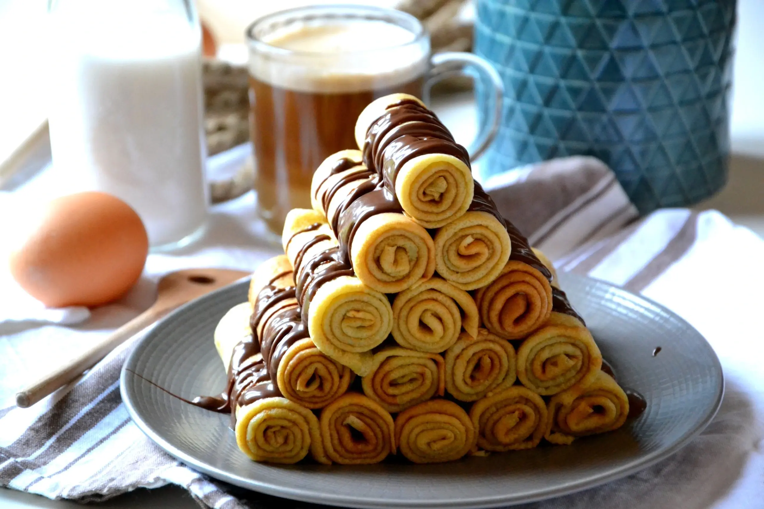 Crêpe salée/sucrée + boisson chaude