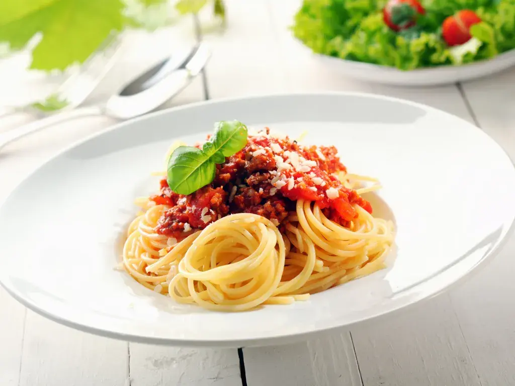 Mini spaghetti bolognaise