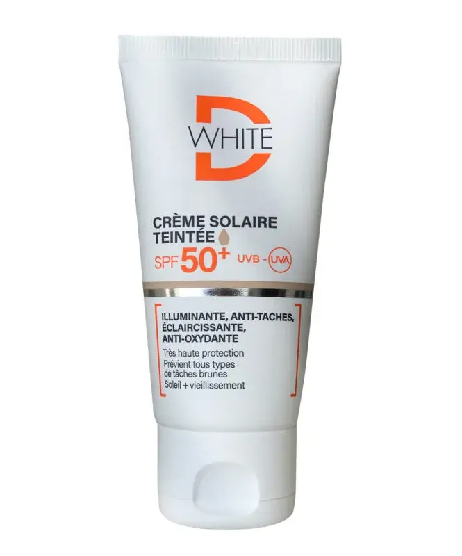 D-WHITE CRÈME SOLAIRE SPF50+TEINTÉE 50ML